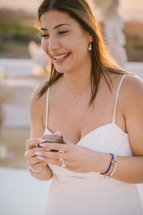 Proposal Photoshoot Intimate Santorini