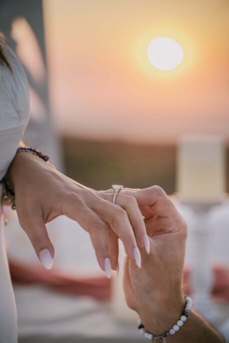 Proposal Photoshoot Intimate Santorini