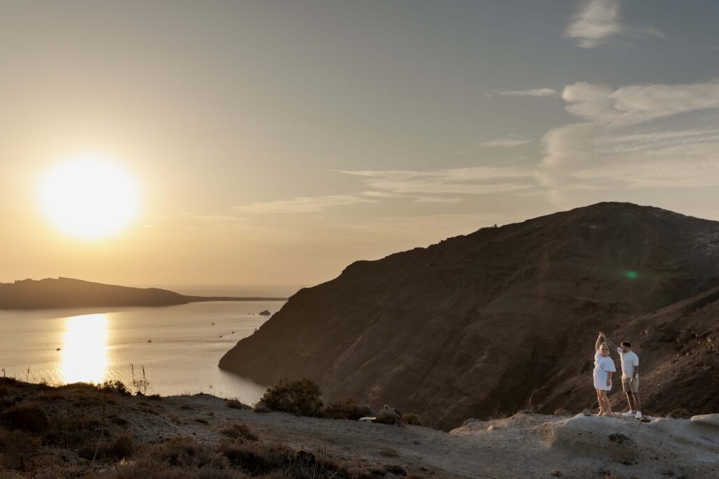 Proposal Photoshoot Intimate Santorini