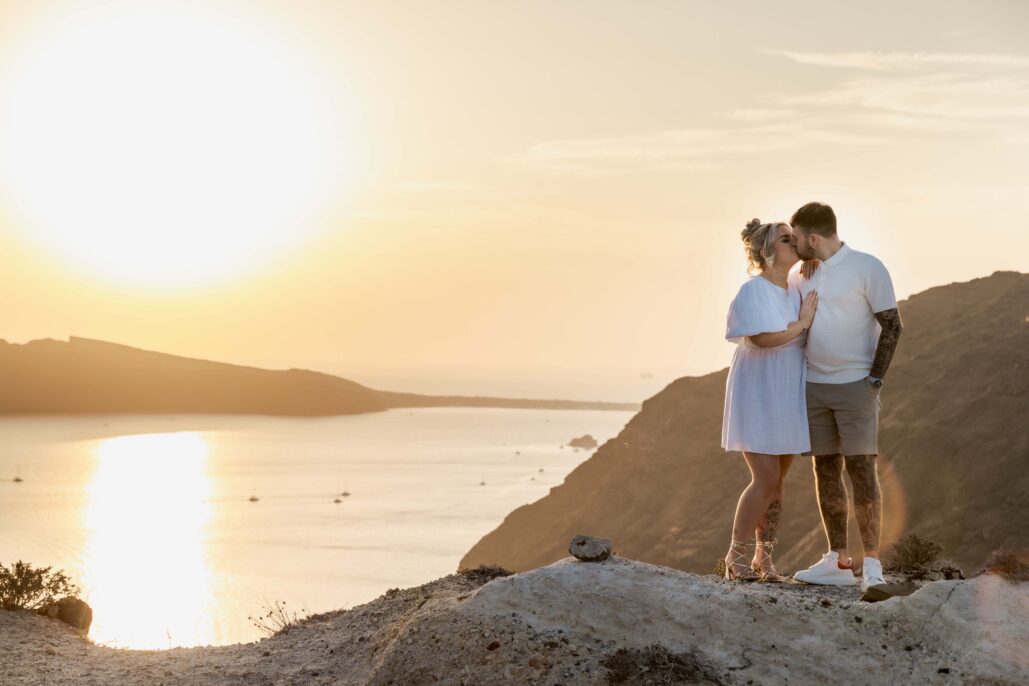Proposal Photoshoot Intimate Santorini