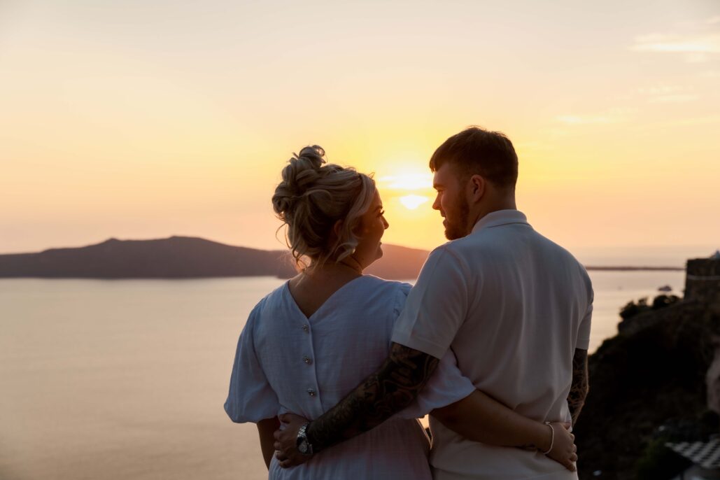 Proposal Photoshoot Intimate Santorini