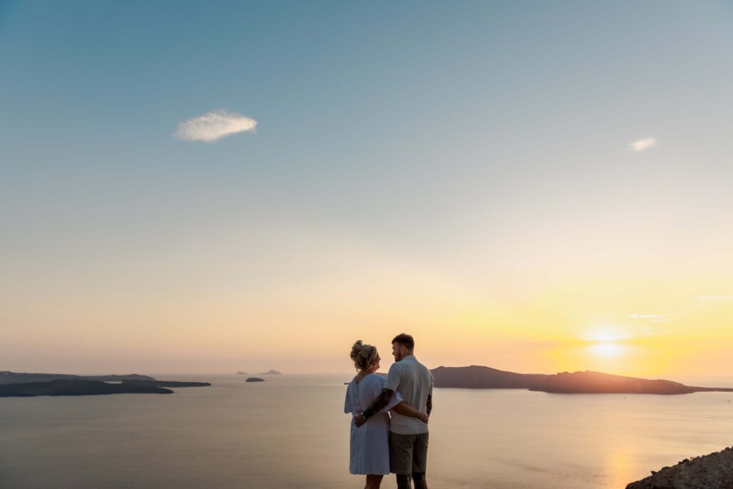 Proposal Photoshoot Intimate Santorini