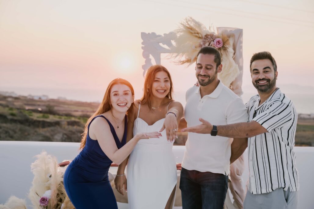 Proposal Photoshoot Intimate Santorini