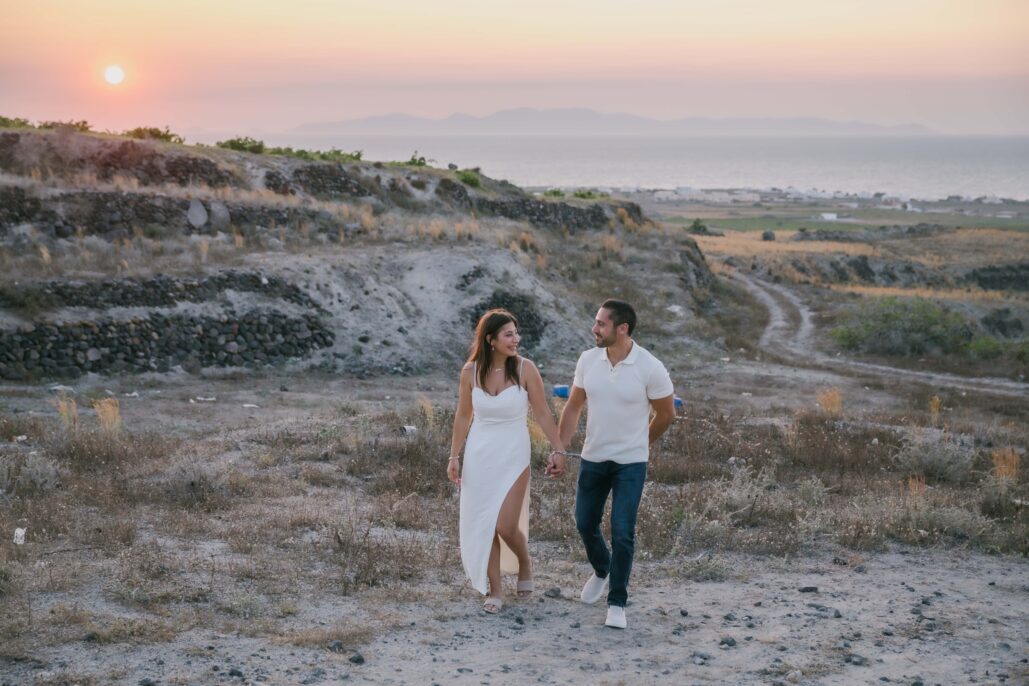 Proposal Photoshoot Intimate Santorini