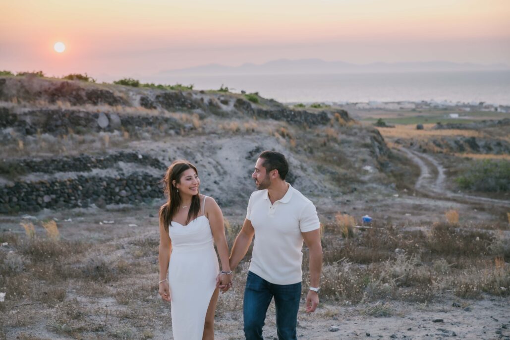 Proposal Photoshoot Intimate Santorini