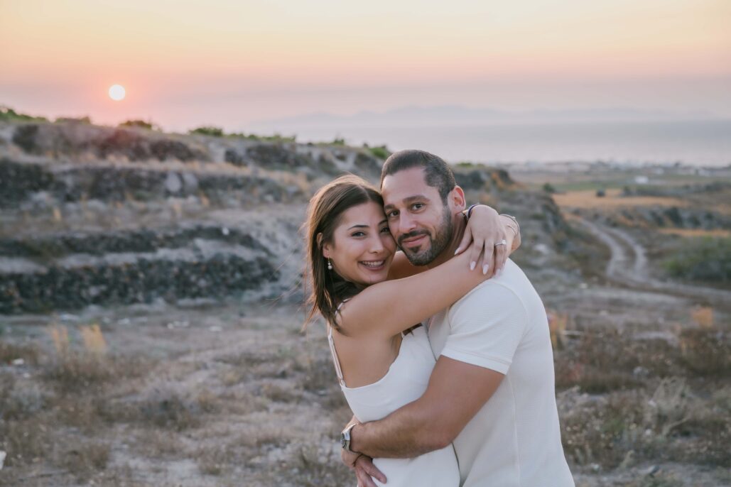 Proposal Photoshoot Intimate Santorini
