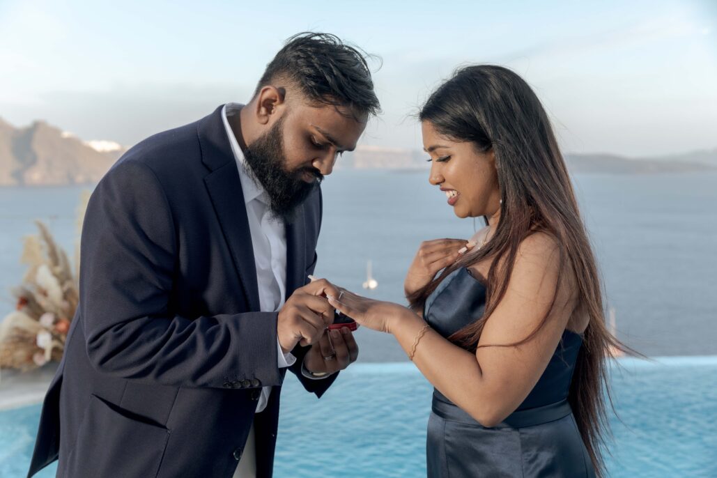Proposal Photoshoot Intimate Santorini