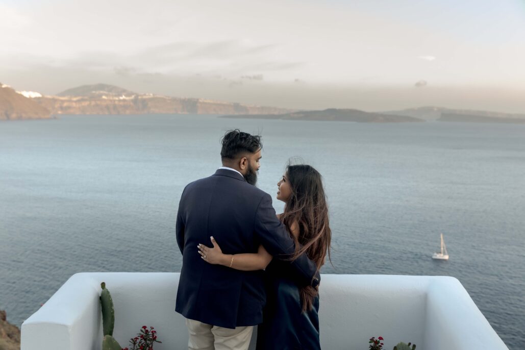 Proposal Photoshoot Intimate Santorini