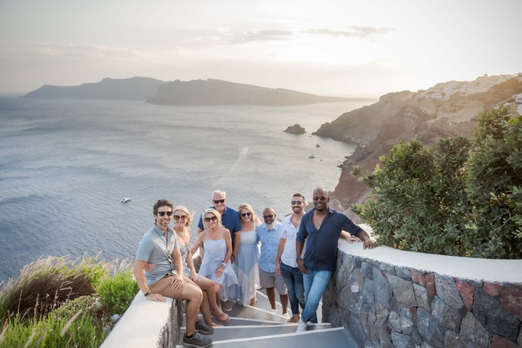 Family Photoshoot Intimate Santorini