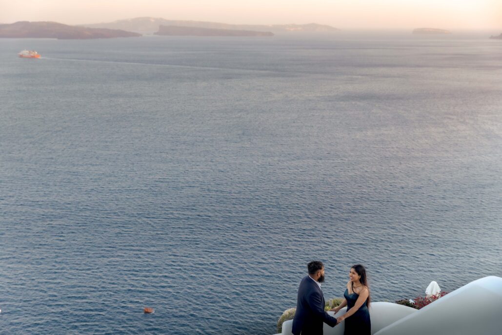 Proposal Photoshoot Intimate Santorini