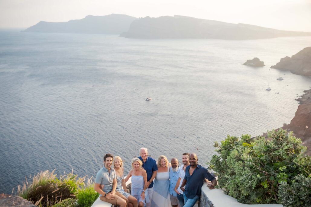 Family Photoshoot Intimate Santorini