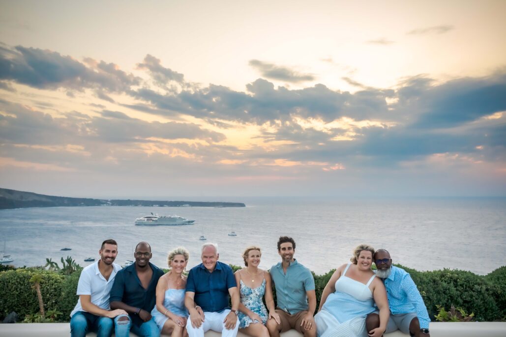 Family Photoshoot Intimate Santorini