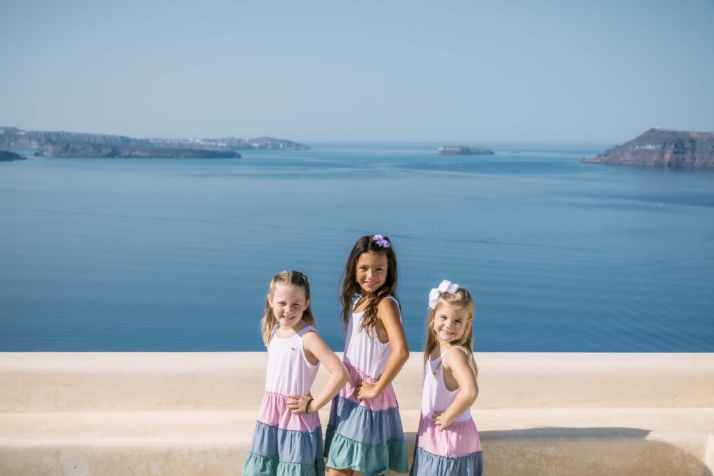 Family Photoshoot Intimate Santorini