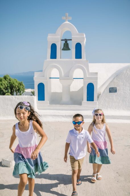 Family Photoshoot Intimate Santorini