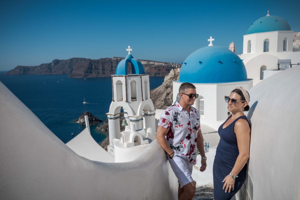 Couple Photoshoot Intimate Santorini