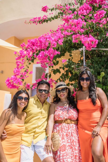 Family Photoshoot Intimate Santorini