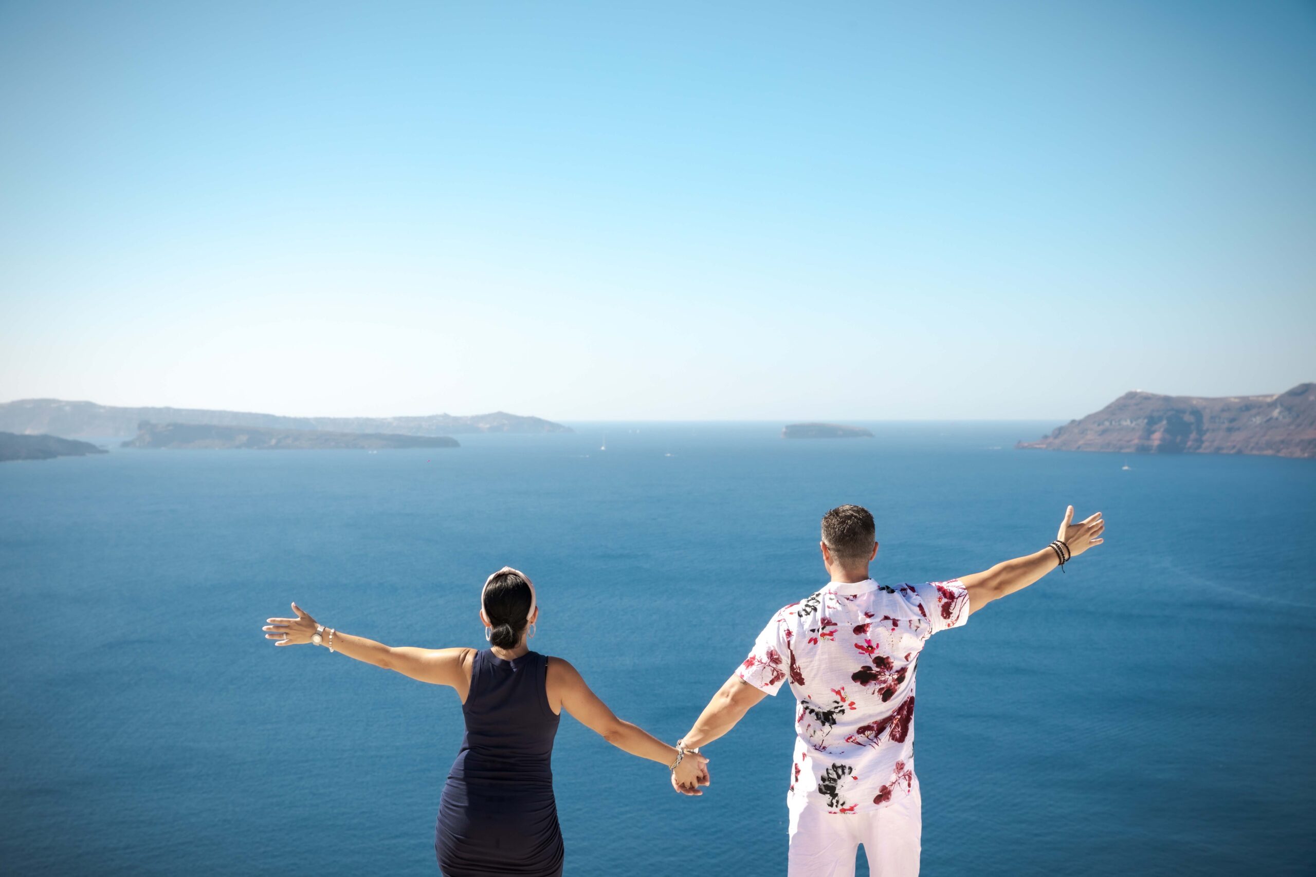 Couple Photoshoot Intimate Santorini