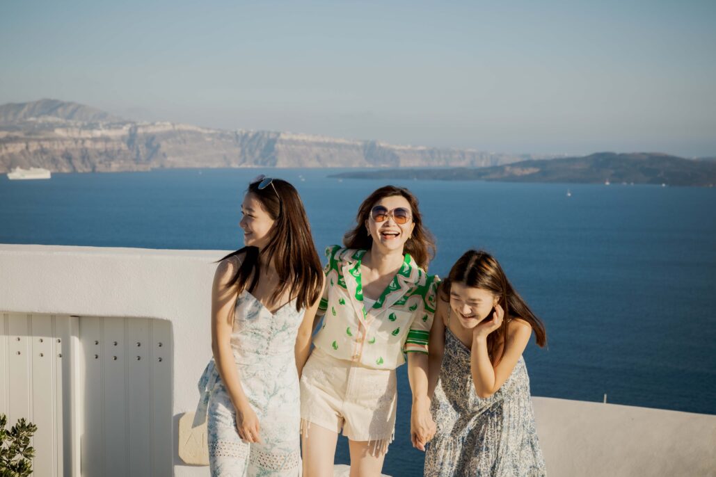 Family Photoshoot Intimate Santorini