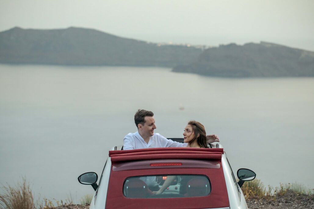 Couple Photoshoot Intimate Santorini
