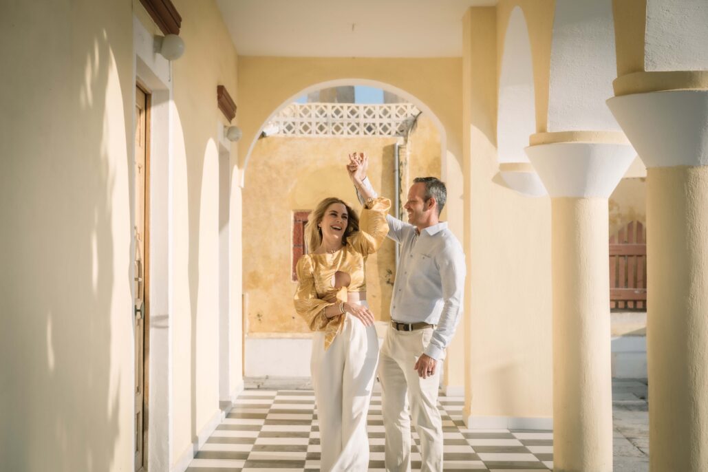 Couple Photoshoot Intimate Santorini