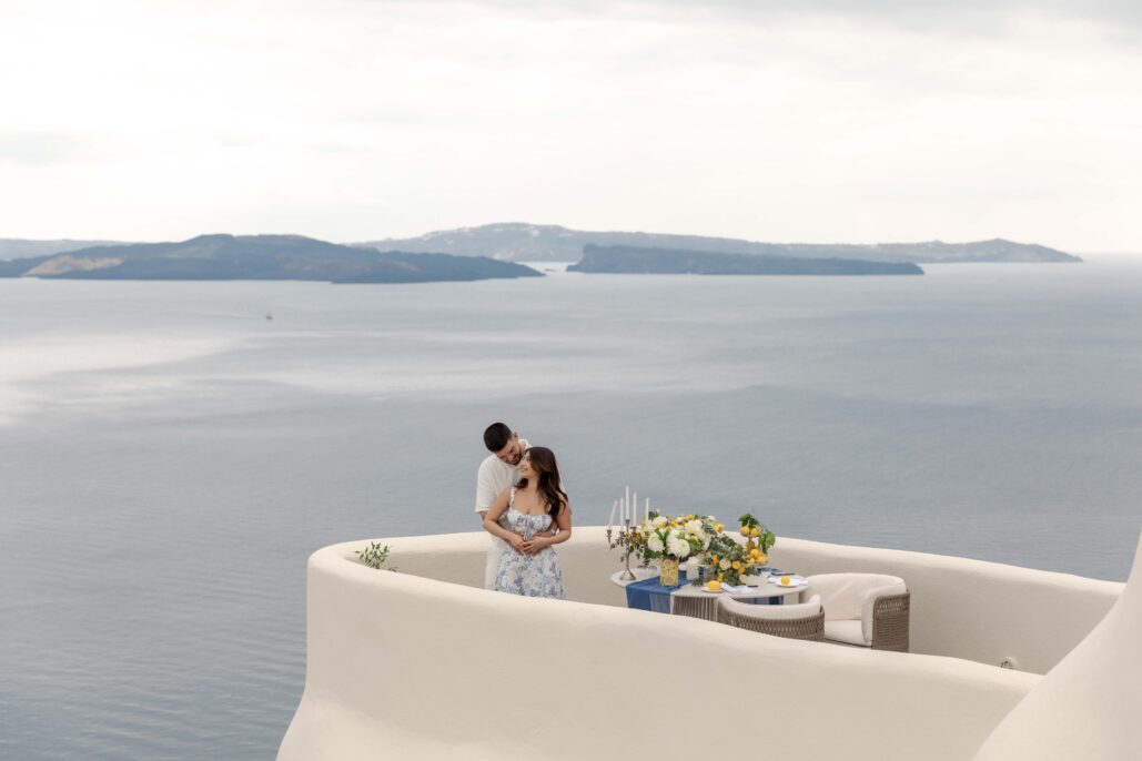 Proposal Photoshoot Intimate Santorini